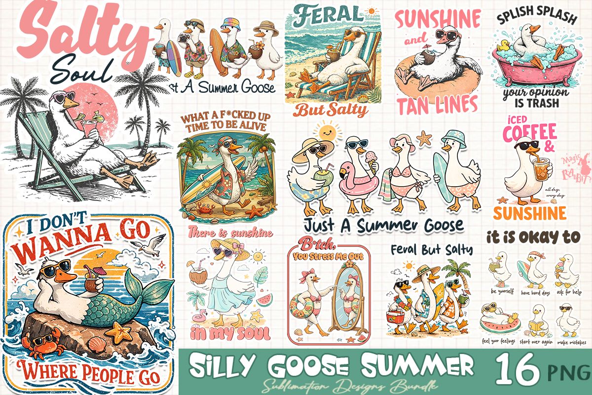 Silly Goose Summer Sublimation Bundle